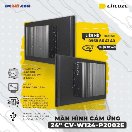 CV-W124/P2002E - Giải pháp tăng năng suất nhà máy cho doanh nghiệp