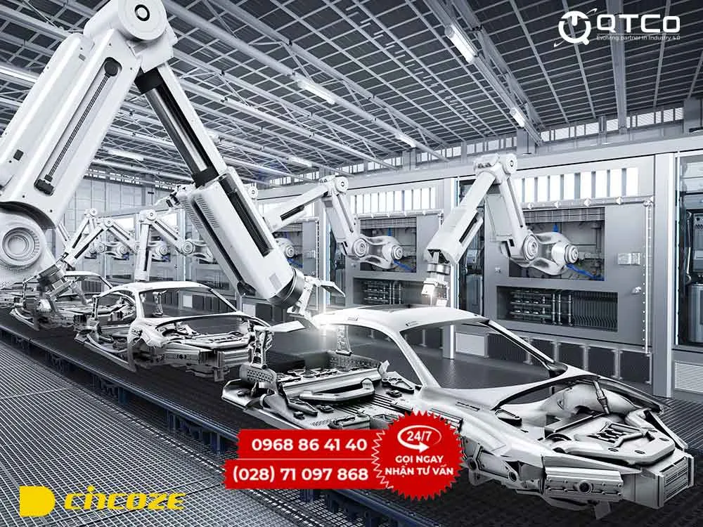 Tầm nhìn của Robot trong Sản xuất công nghiệp
